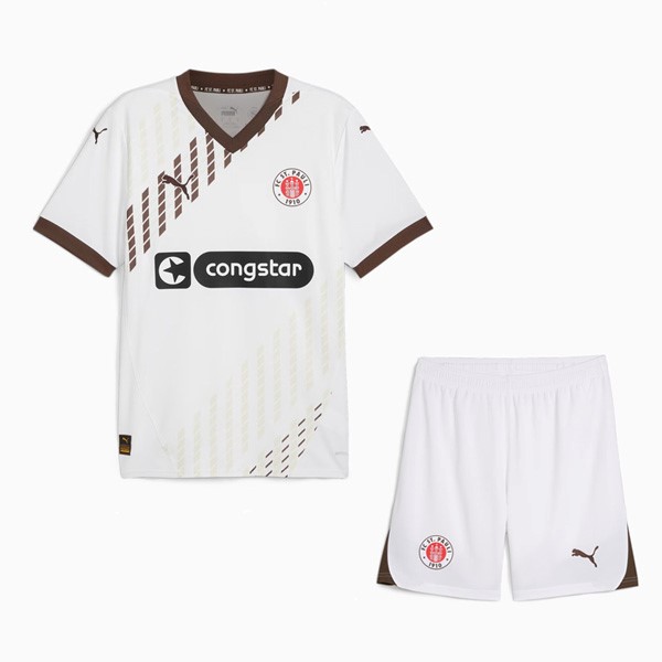 Camiseta St. Pauli Segunda equipo Niño 2024-25